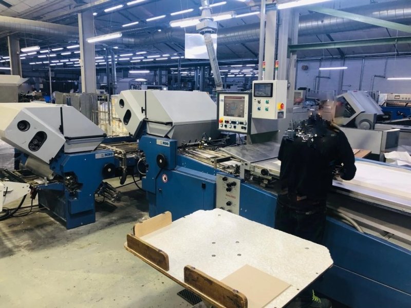 MBO T800/664 piegatrice a tasche