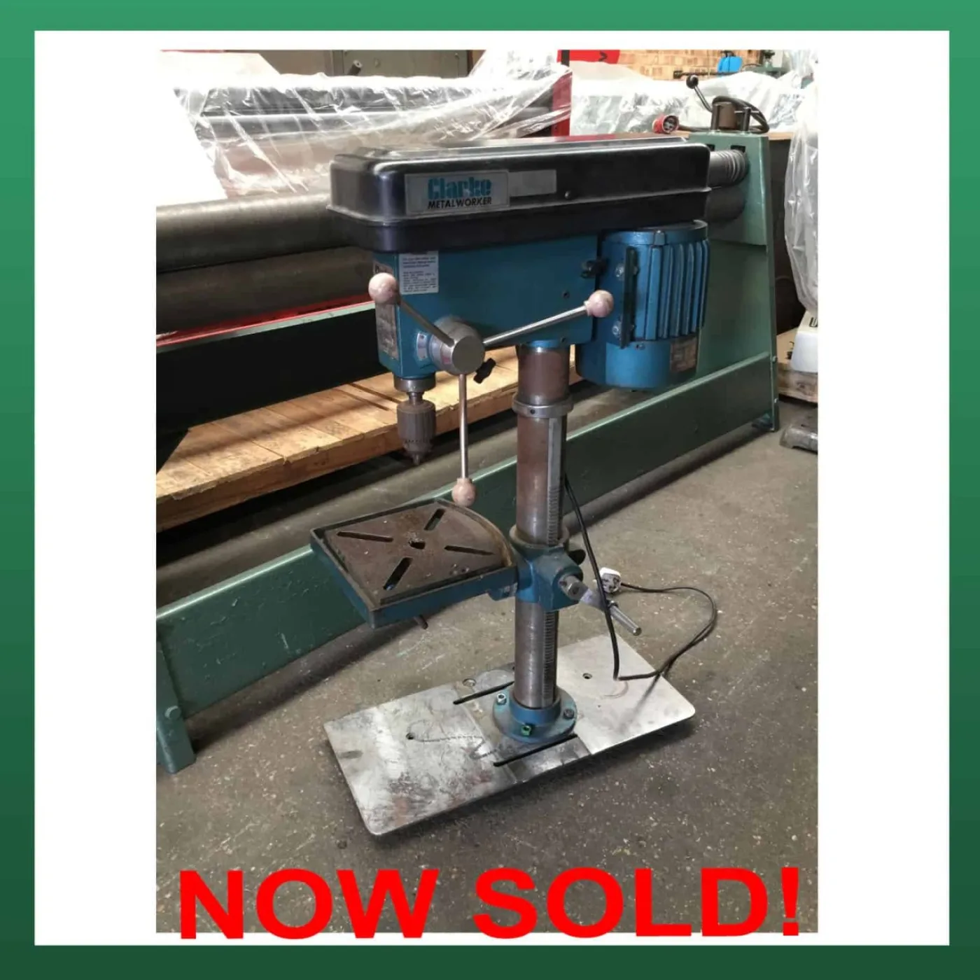 CLARKE Bench Mounted Pillar Drill Press (PD04) - WNS - W. Neal Services Ltd - 1