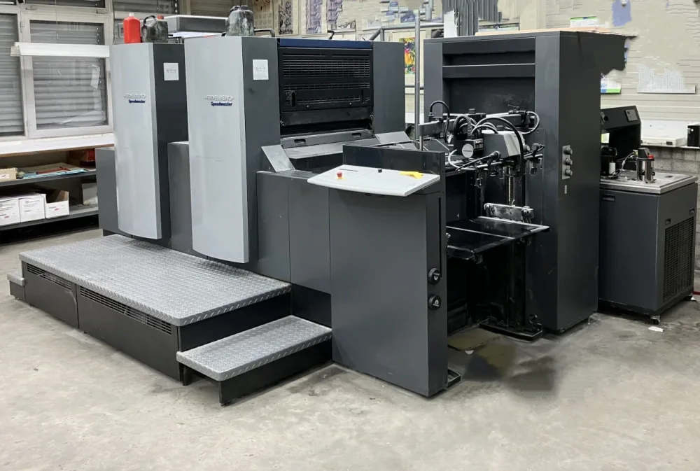 Heidelberg SM 74-2 offset printing press
