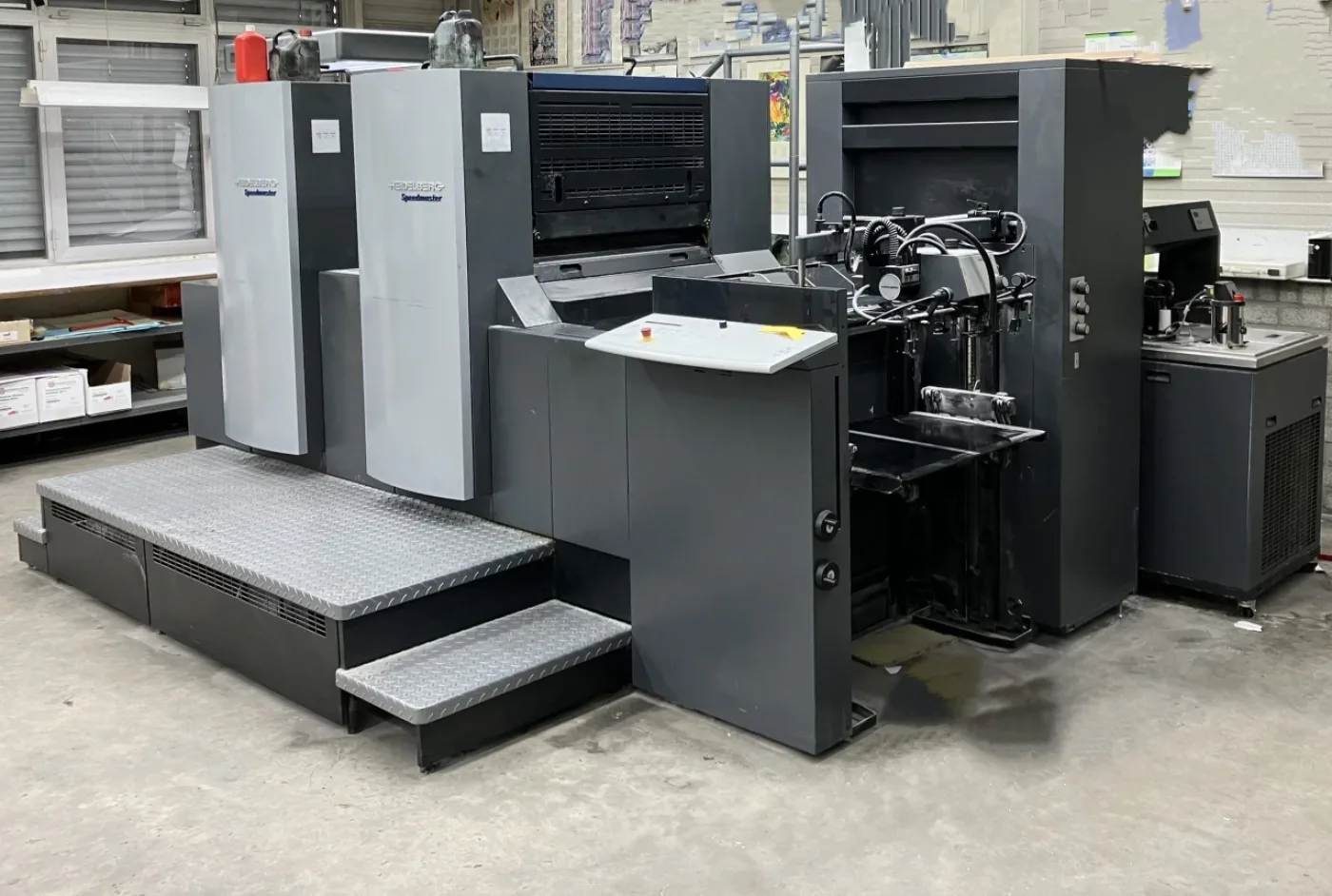 Heidelberg SM 74-2 offset printing press - 1