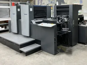 Heidelberg SM 74-2 offset printing press