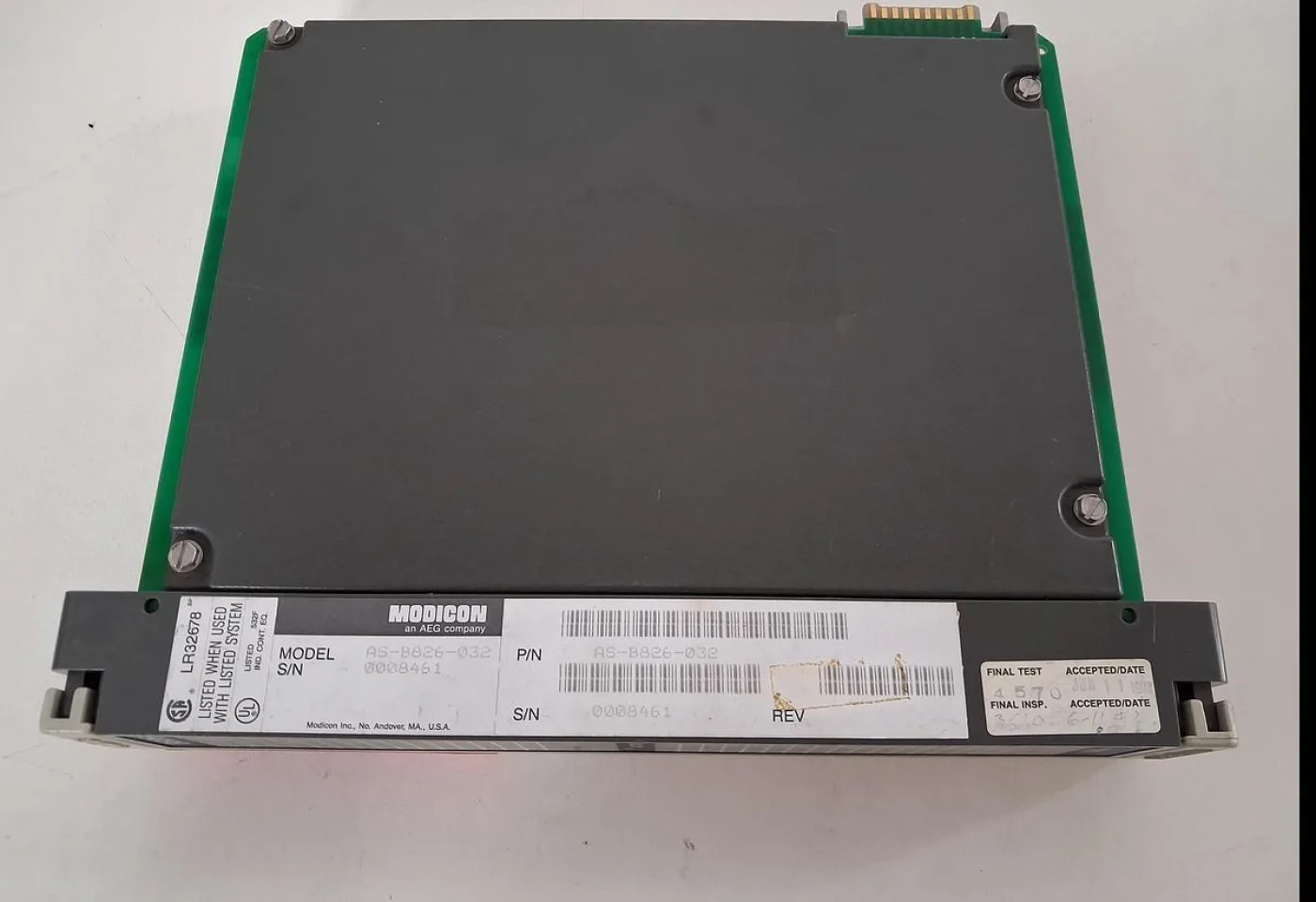 Modicon AS-B826-032 PLC Module - 3