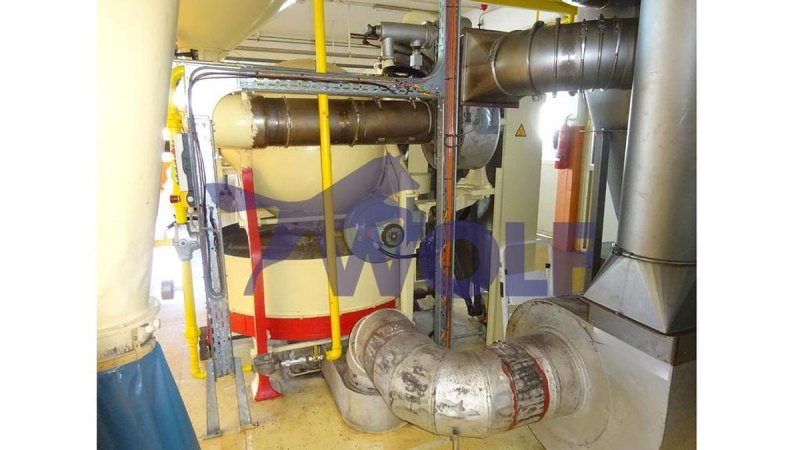 Kugelröster Fabrikat BARTH - Type Sirocco-300 mit Kühlschiff.