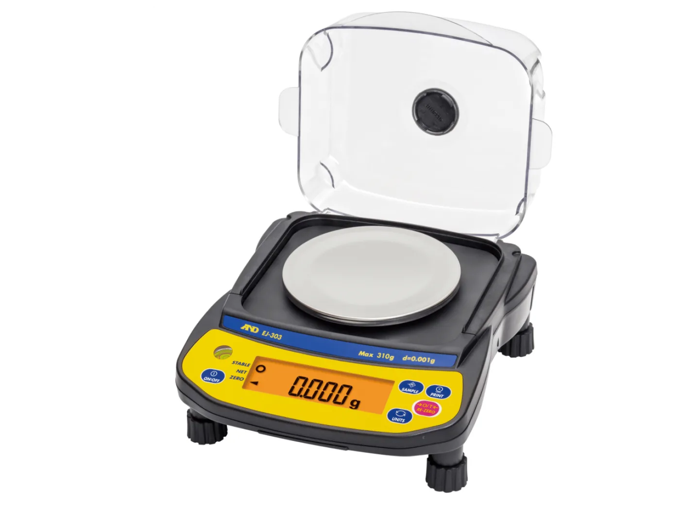 A&D EJ-303 Precision 3-Place Balance - 1