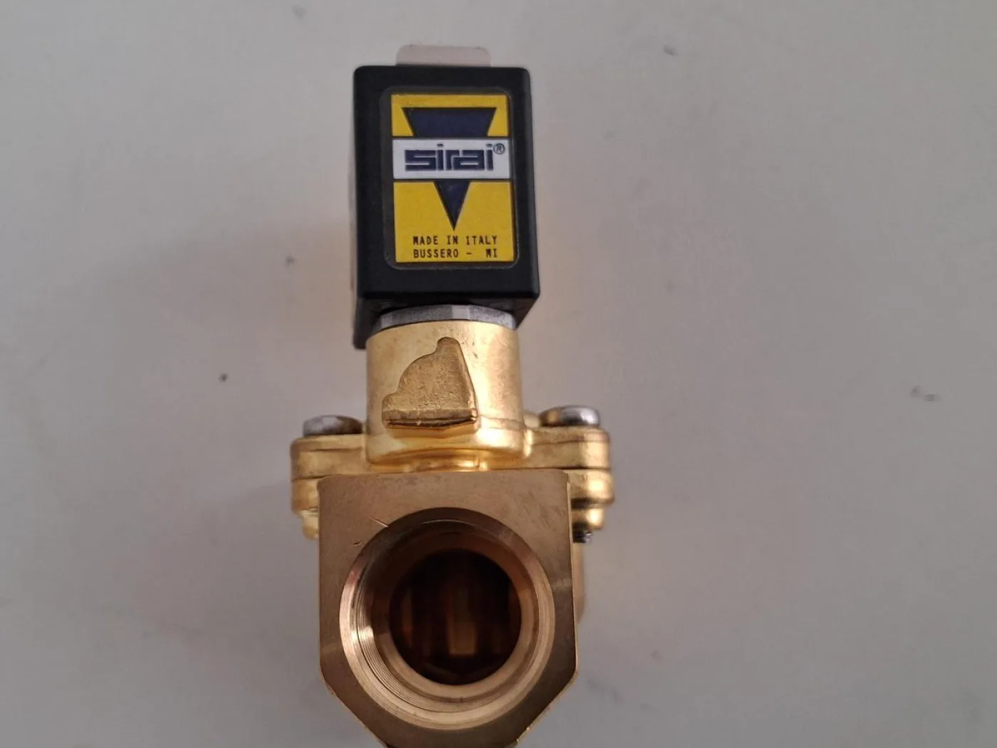 Sirai L182B01 Magnetventil G1/2 Messing - 4