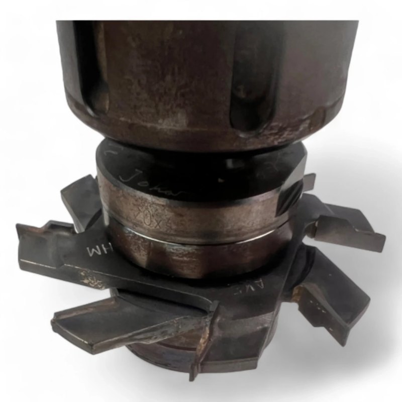HSK 63 F Spannfutter mit AKE Nutfräser 100 x 5 mm Schaft 25 mm