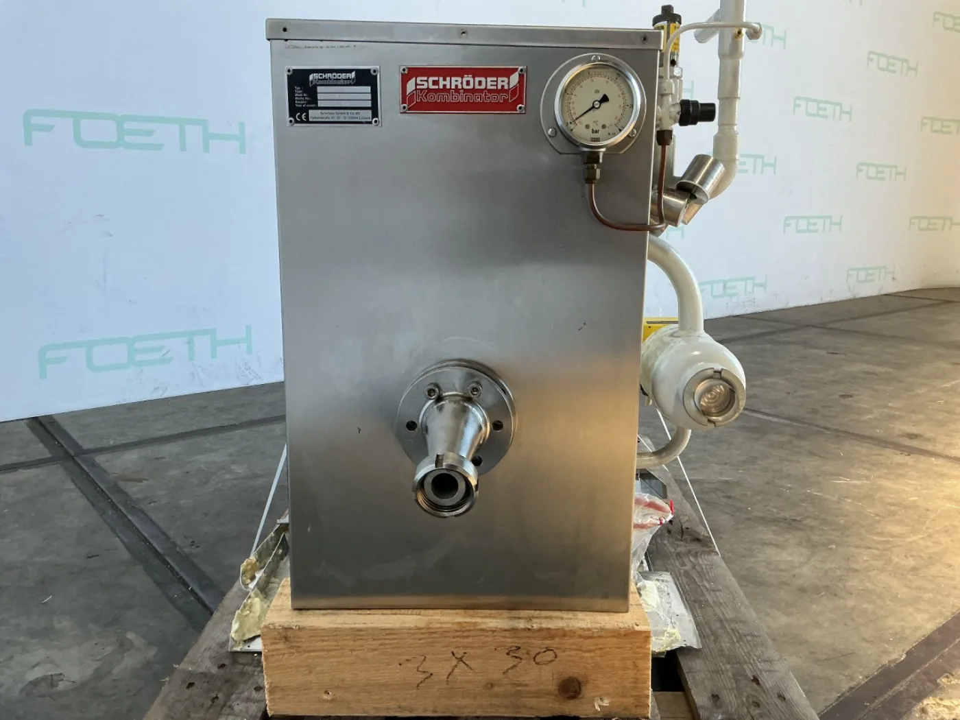 Schröder Kombinator VK60/400-2 FCIC - Scraped surface heat exchanger - 8