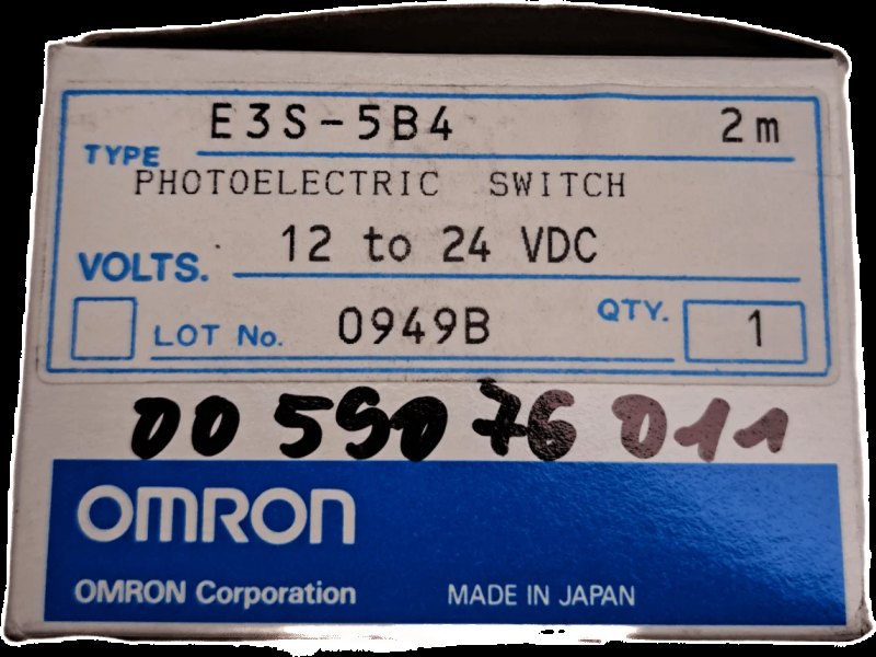Omron Photoelectric switch E3S-5DB4