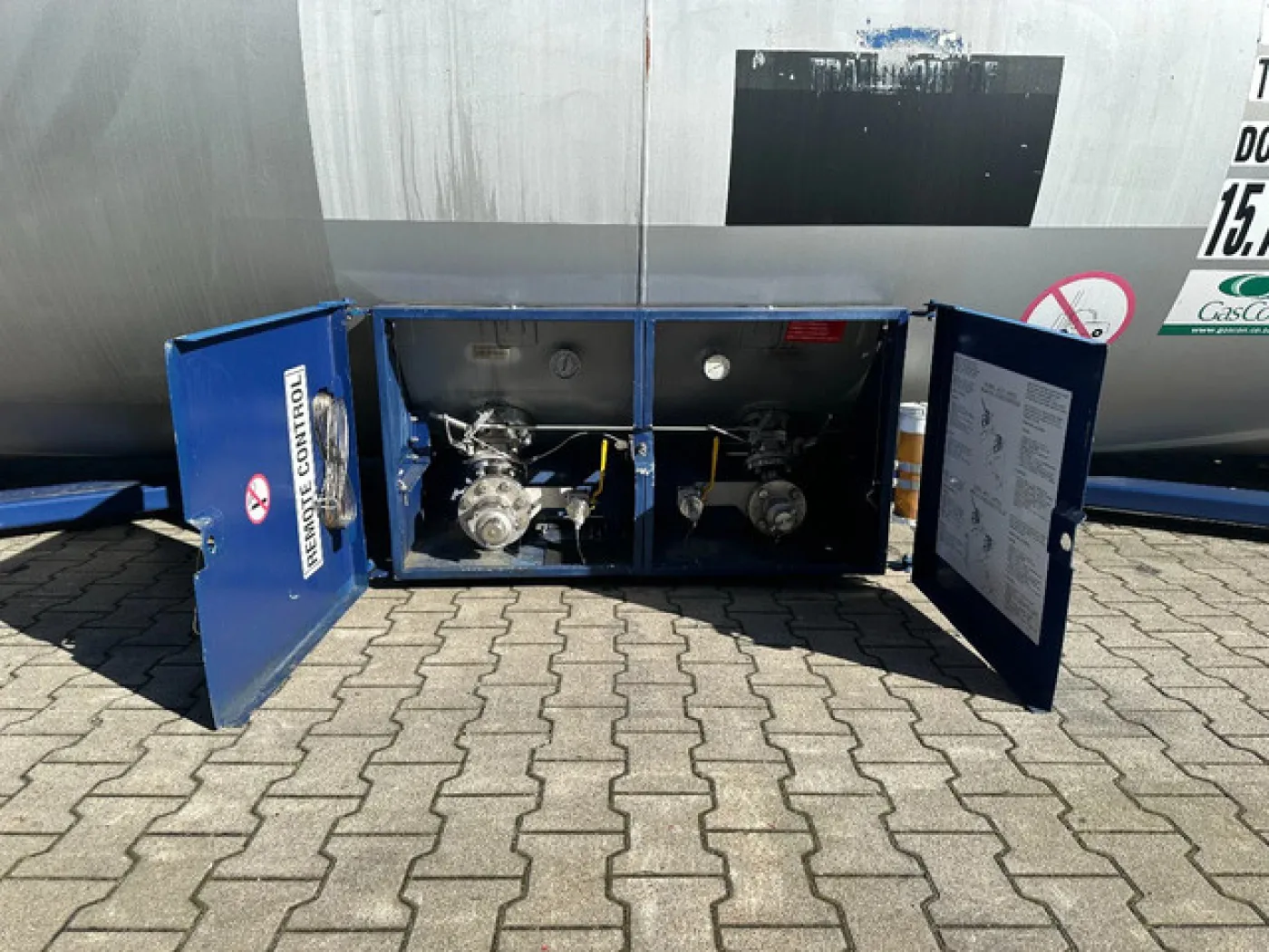 20FT ISO T50 Gastank / T50 / 25.000L / MAWP: 15,1 bar / 5Y- + CSC-inspection valid till 04-2028 - 8