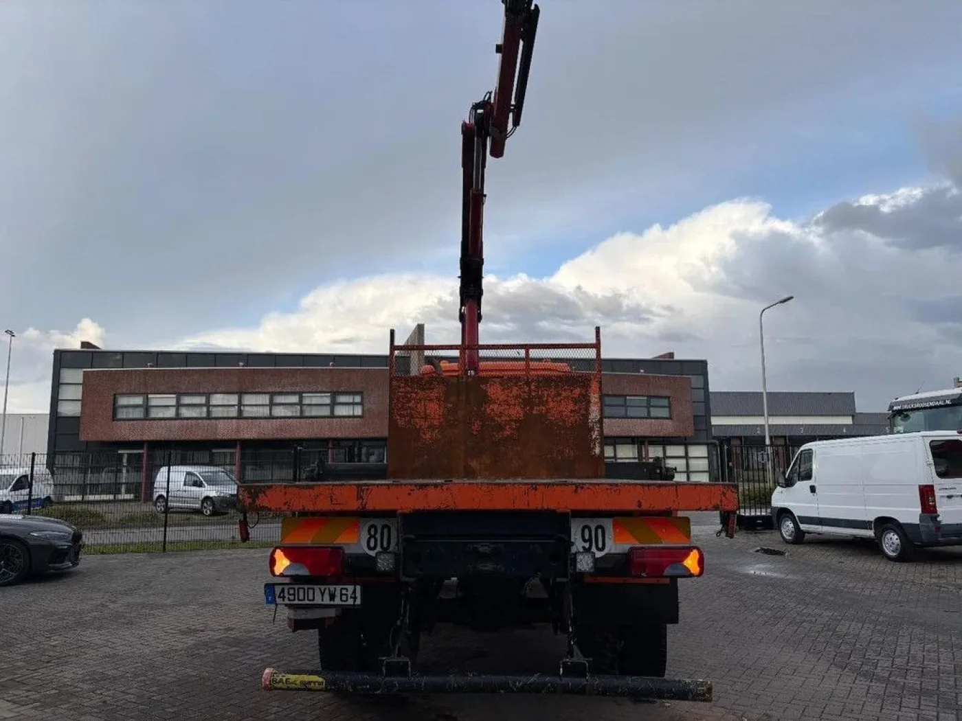 MAN TGM +4x4 + HMF 1460 + euro4 - 5
