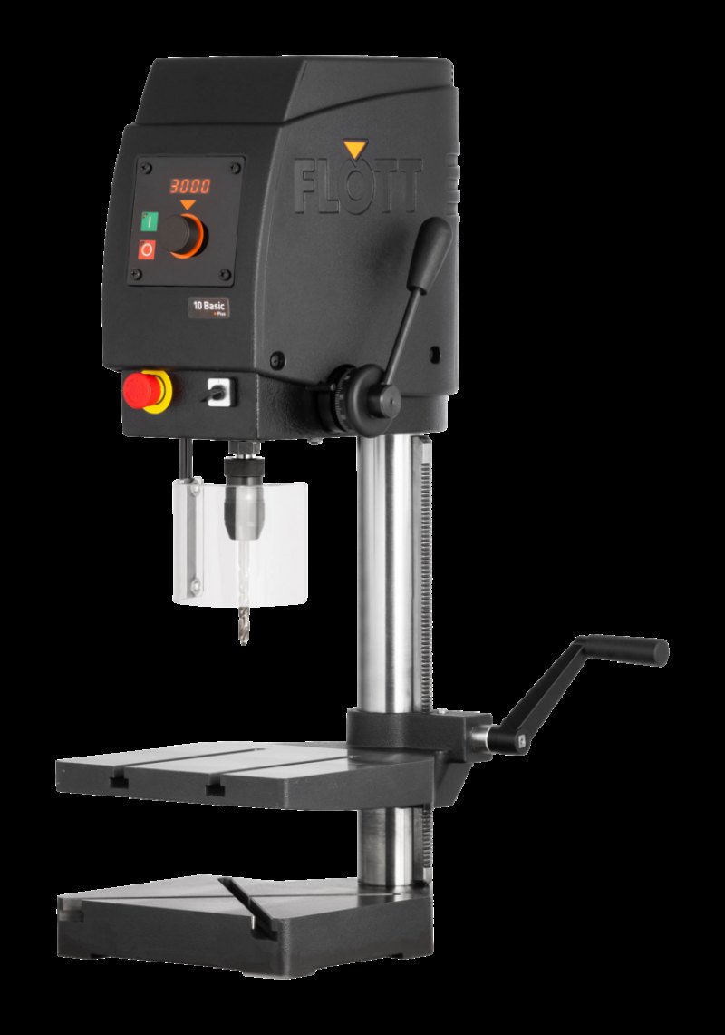 Tischbohrmaschine Flott TB 10 Basic Plus mit Zwischentisch