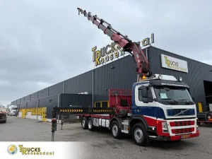 Volvo FM 400 + HIAB 800 HIPRO E-7 + 8X2 + EURO 5