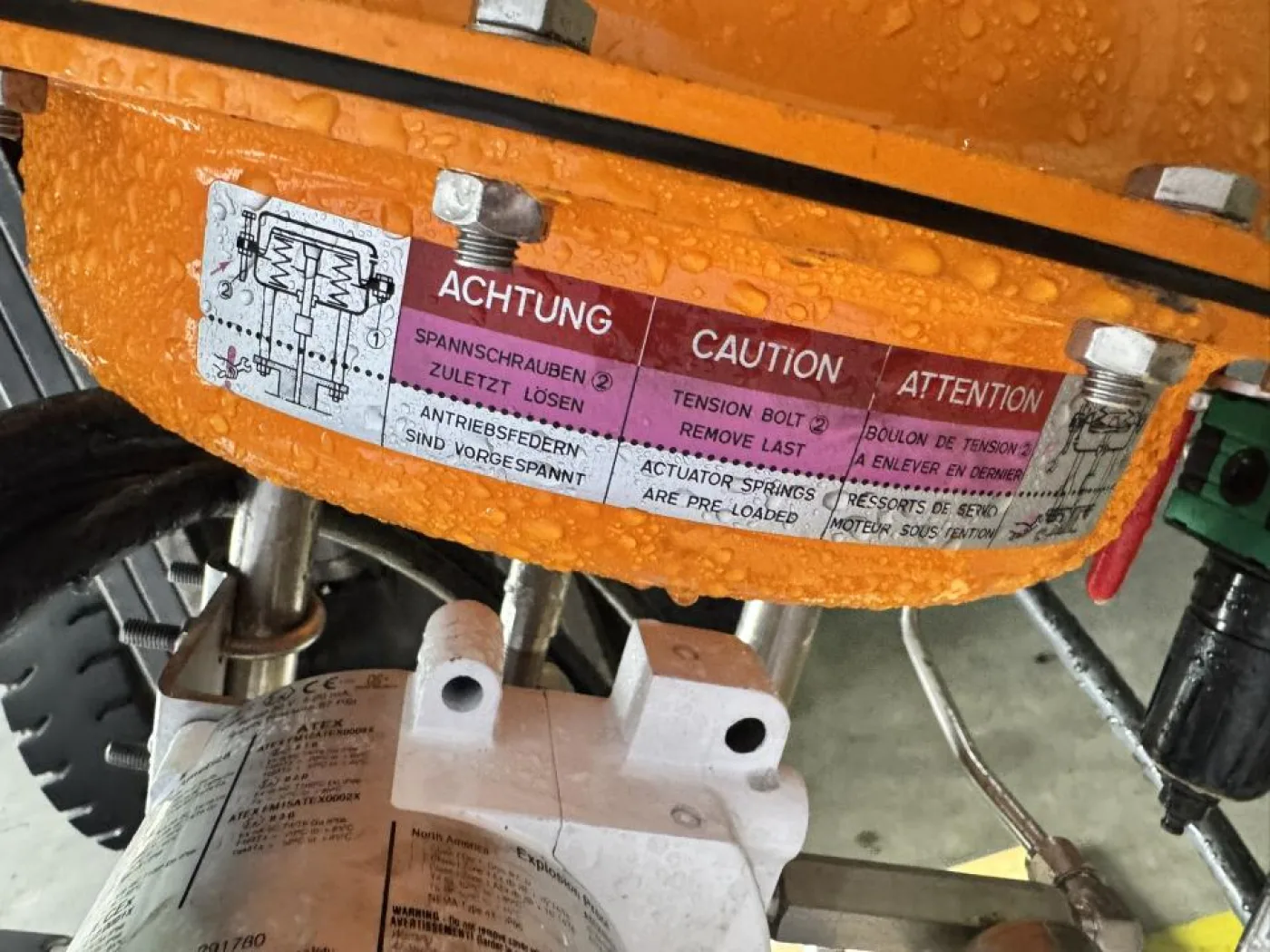 AVA (AVA Alms Valve Agency, manufactured by Emme Technology Srl) Pneumatic quarter-turn valve actuator - 7