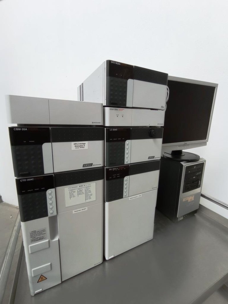 HPLC CROMATOGRAFIA LIQUIDA AD ALTA PRESTAZIONE – SHIMADZU – MOD. PROMINENCE (LAB-COMP-23)