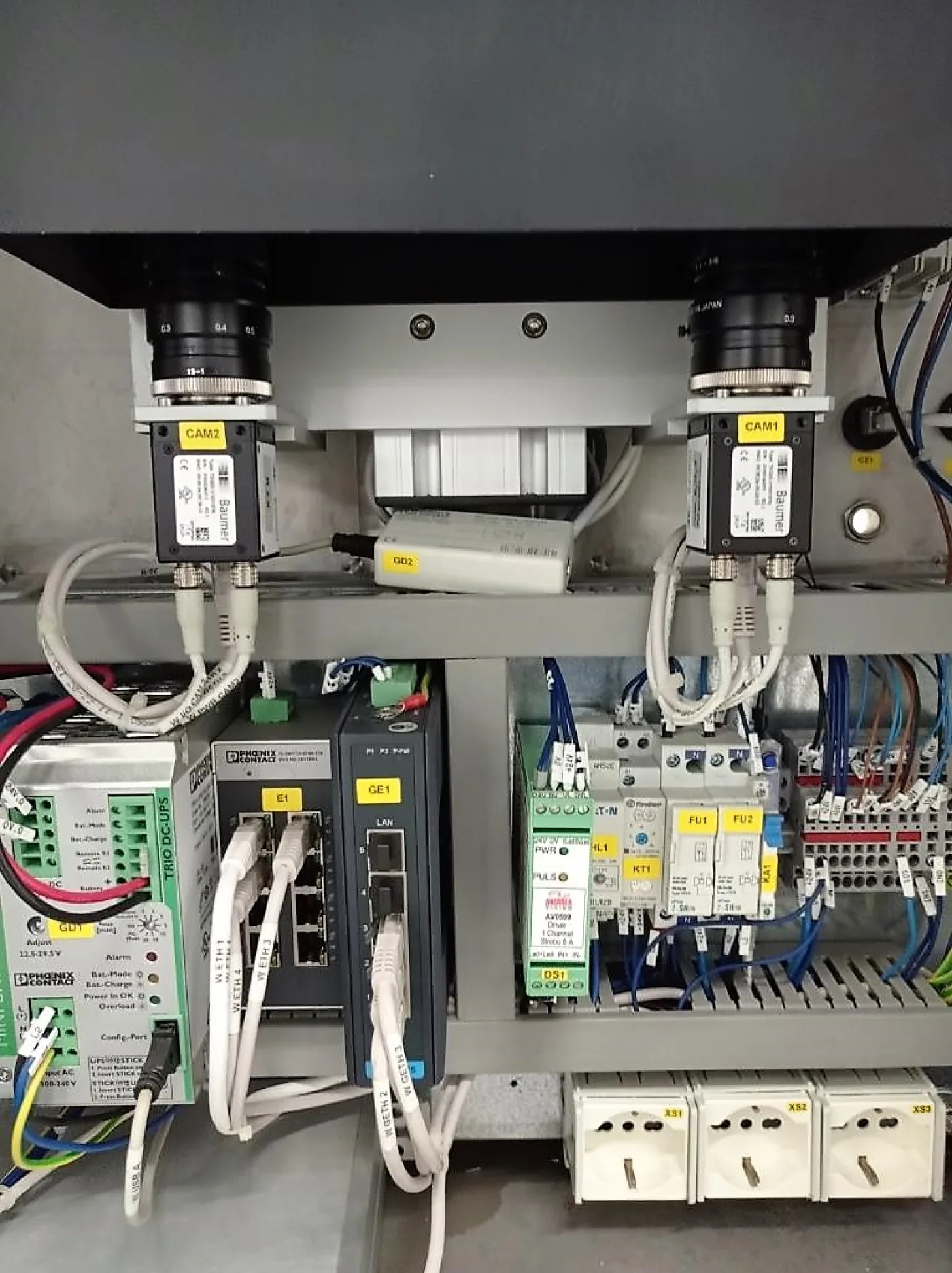 SISTEMA DI VISIONE E DI CONTROLLO – ANTARES VISION – MOD. SEMIAUTOMATIC STATION 125 - 6