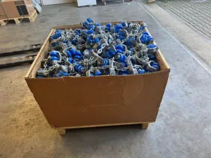 Chain w/ trolleys, Stork, T-track, 6