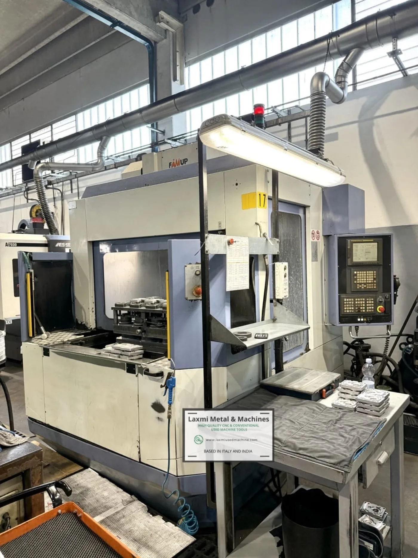 DOUBLE PALLET VMC, FAMUP - MC60 - Laxmi Metal & Machines, Rohtak - 4