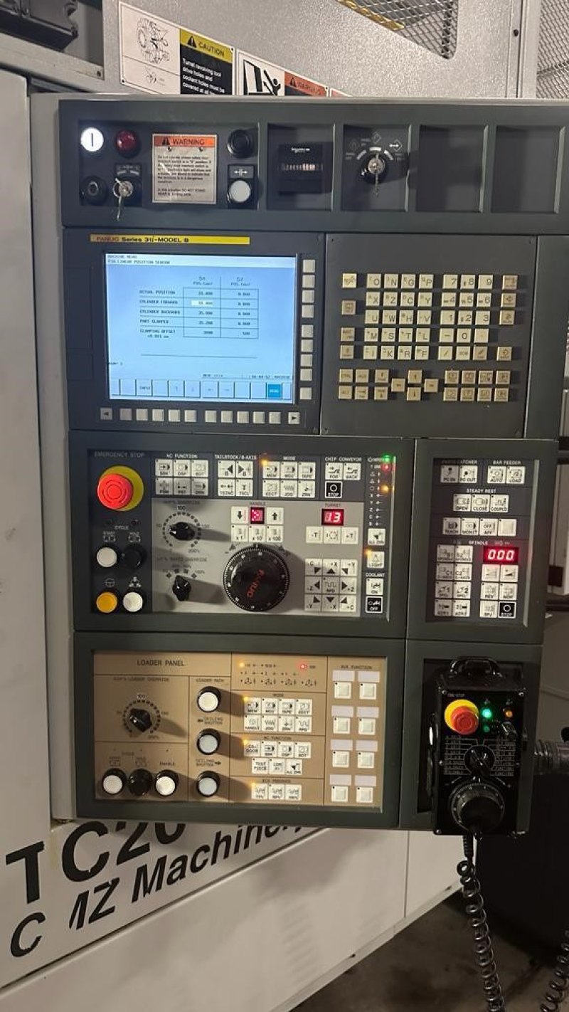 CNC Turning Machine – CMZ TC20 YS – 800 – GL 20 II