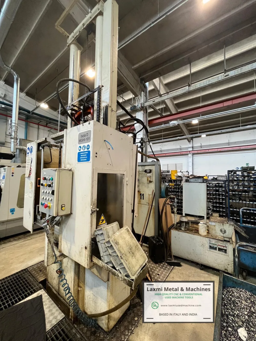 BROACHING MACHINE, MAGNAGHI - 25 TON / 2000 mm - Laxmi Metal & Machines, Rohtak
