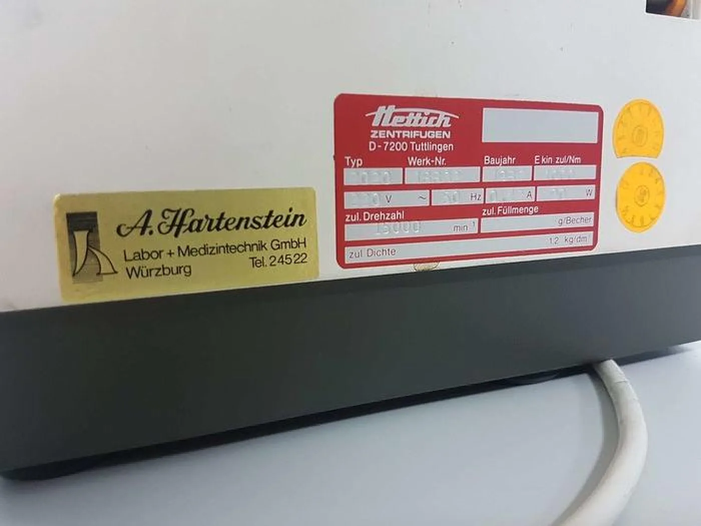 HETTICH MIKROLITER 2020 Centrifuge - 2