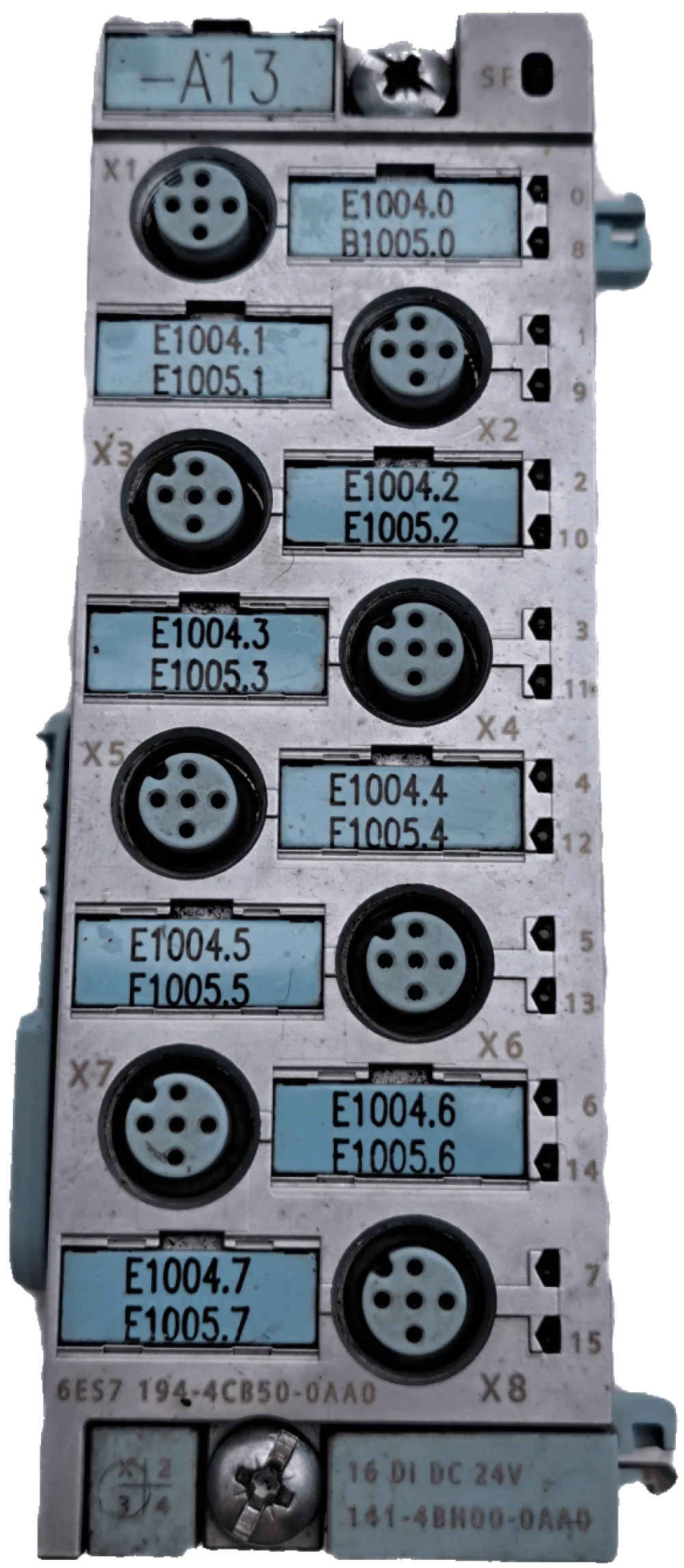 Siemens SIMATIC DP, Elektronikmodul für ET 200 PRO 6ES7141-4BH00-0AA0