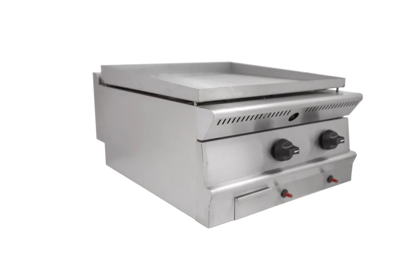 Parry Grill PGG6 counter top gas griddle polished plate 60cm. - islandcatering - 1