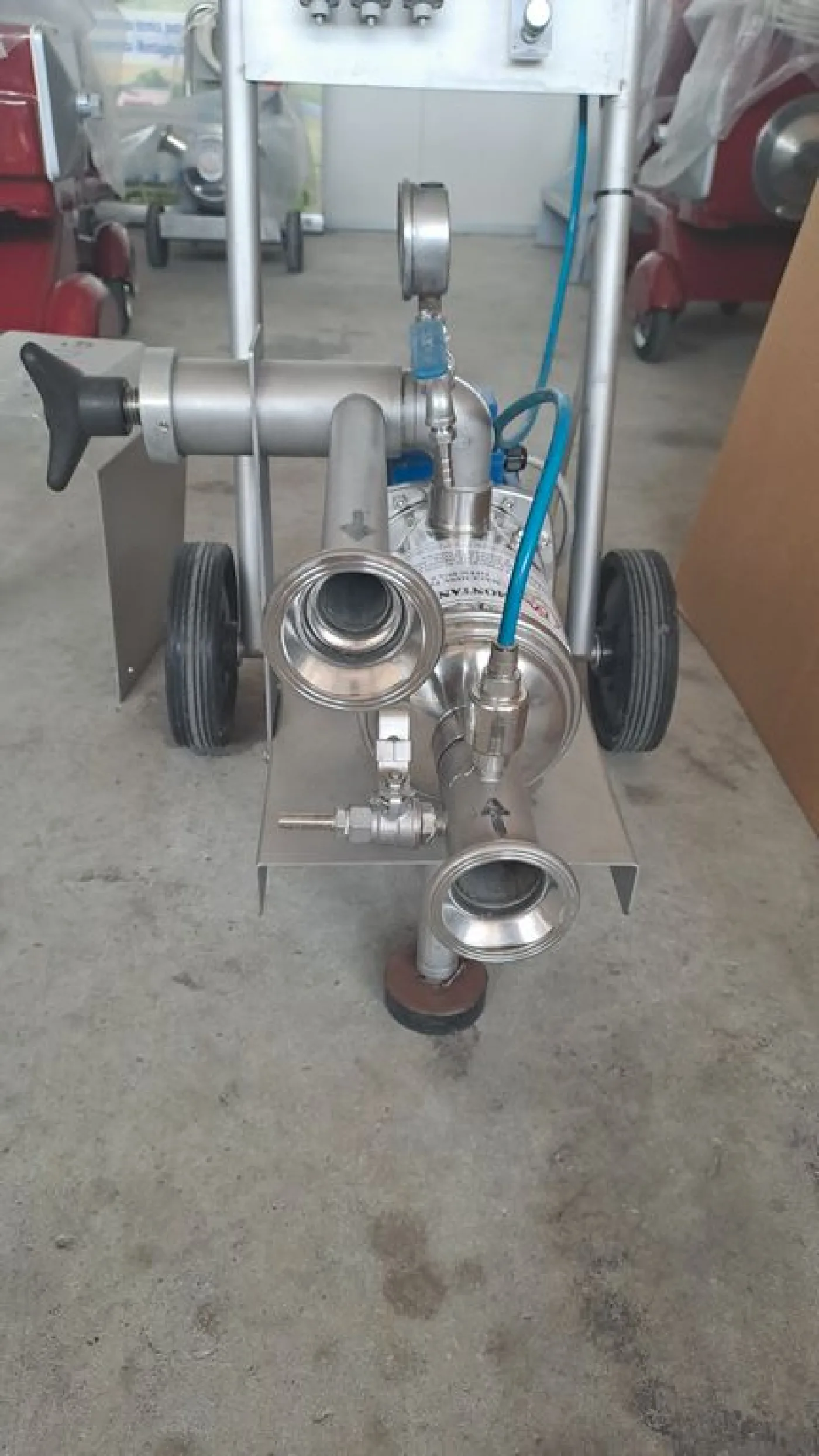 STAINLESS STEEL FLOTATION UNIT MODEL ENOLMIX 100, SECOND HAND MACHINE - 5