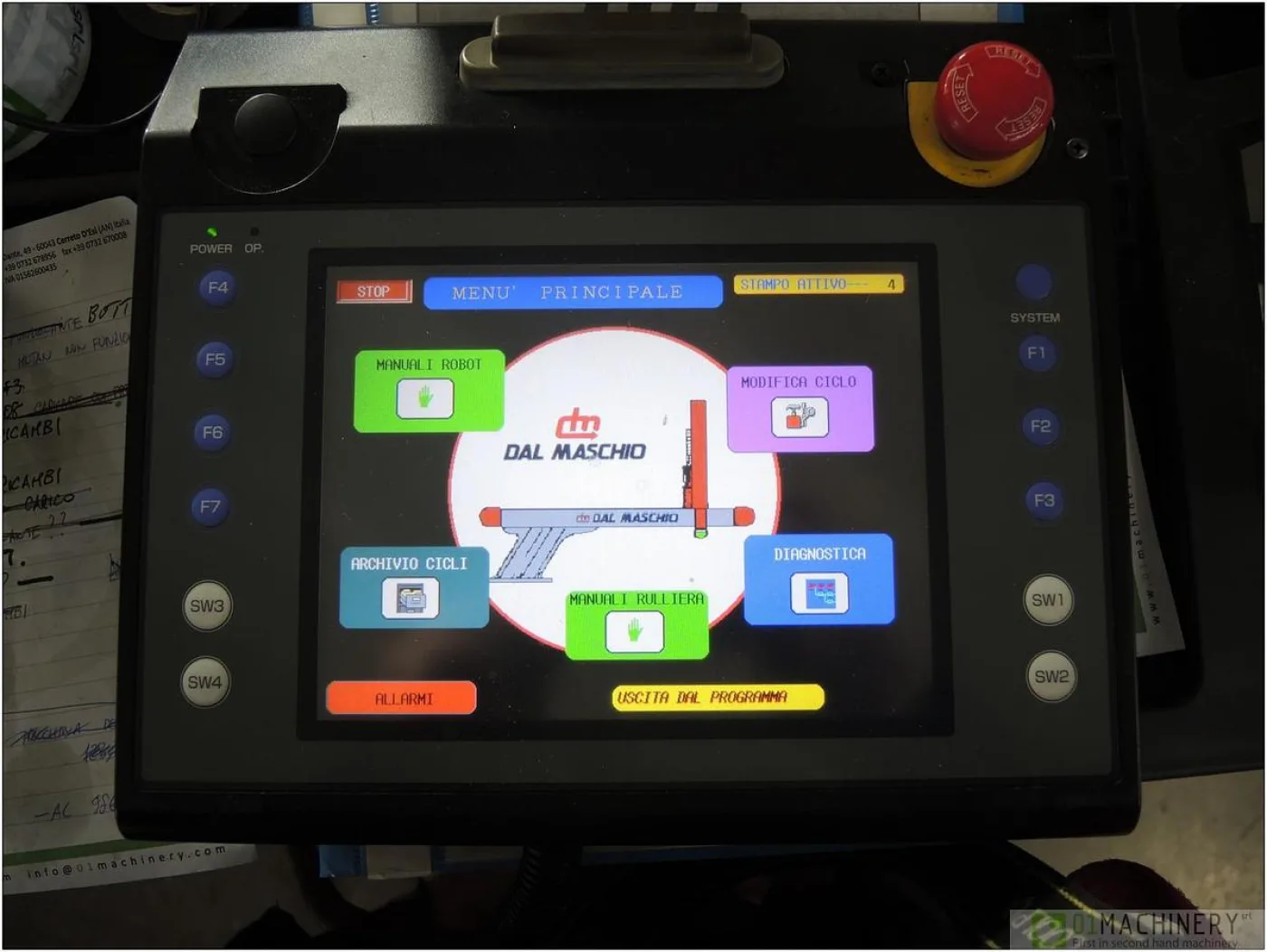 2004 DAL MASCHIO 3E 1500 GOLD AI0501 - 2