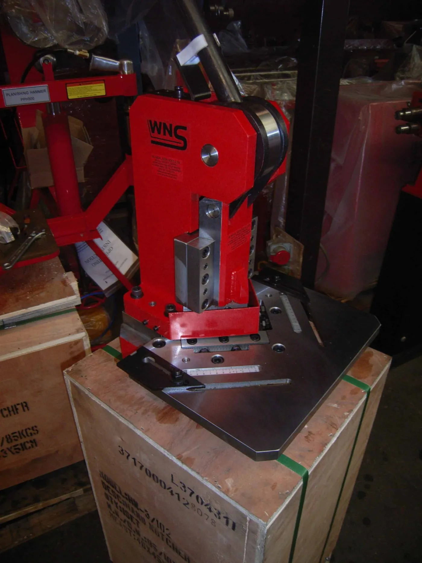 WNS Heavy Duty Corner Notcher 100mm - WNS - W. Neal Services Ltd - 6