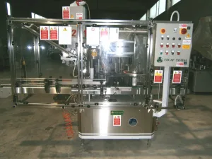 LABELLING MACHINE ETICAP SYSTEM 3 LOACKING HEADS 2 STATIONS FOR APPLY LABEL AND BACK LABEL SECOND-HAND MACHINE