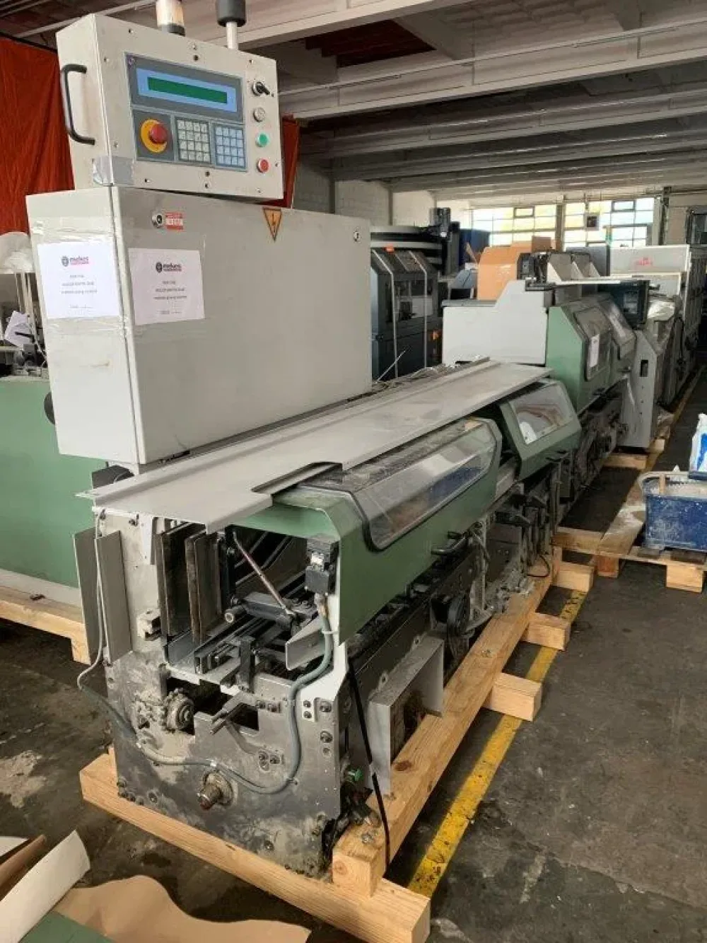 Muller Martini 3648 endsheet glueing machine