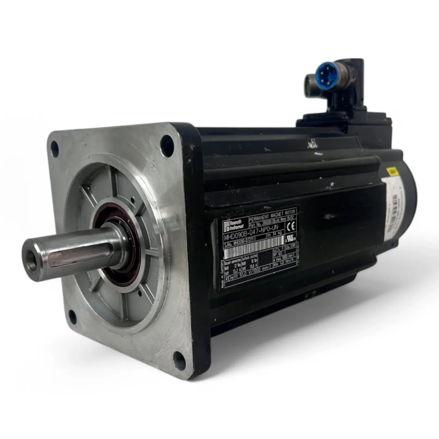 Rexroth Indramat MHD090B-047-NP0-UN Permanent Magnet Moto;, HOMAG, Weeke 2-214-95-1352 , 2-214-95-1342 - 1