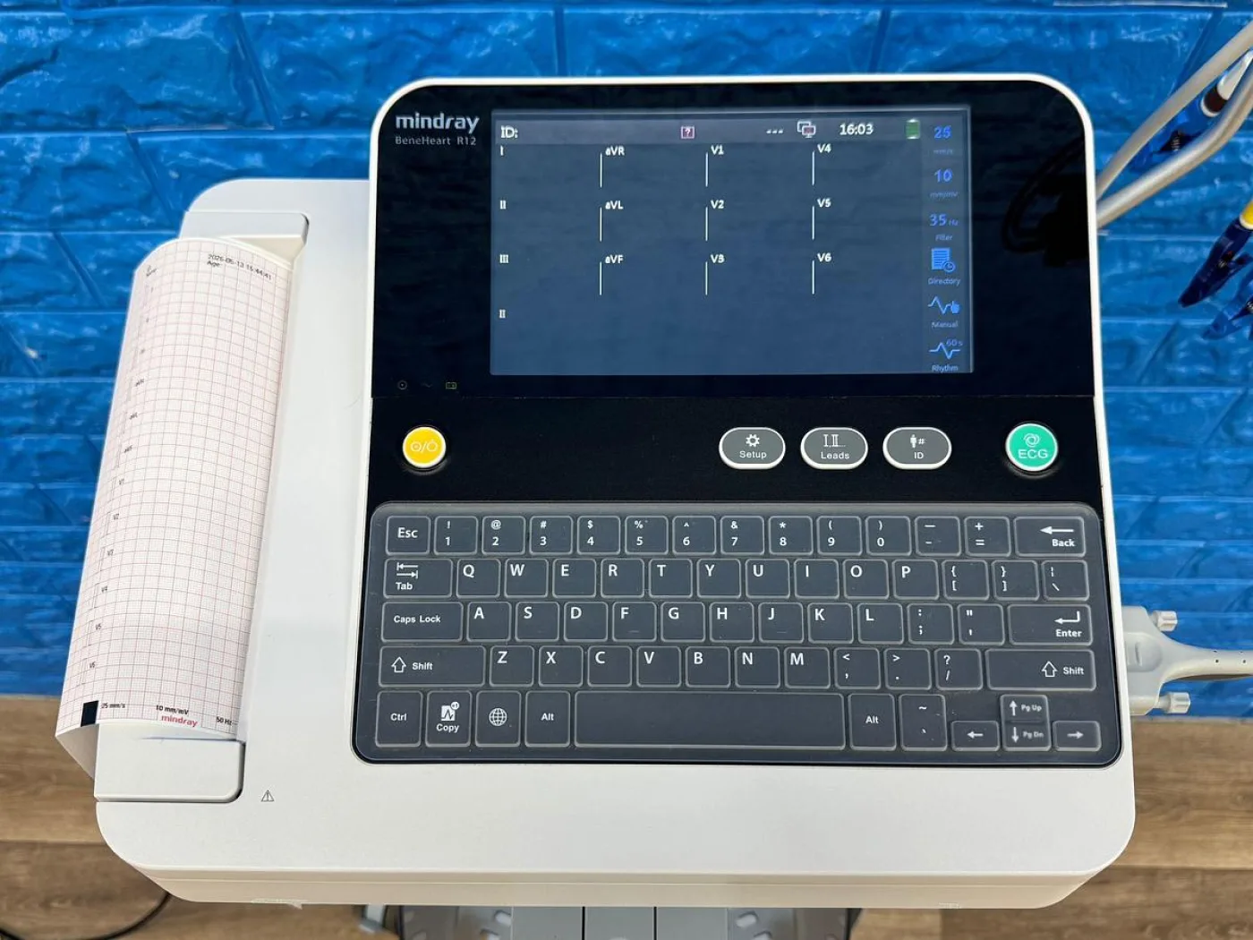 Mindray Electrocardiograph ECG Model: BeneHeart R12 YOM: 2022 - 7
