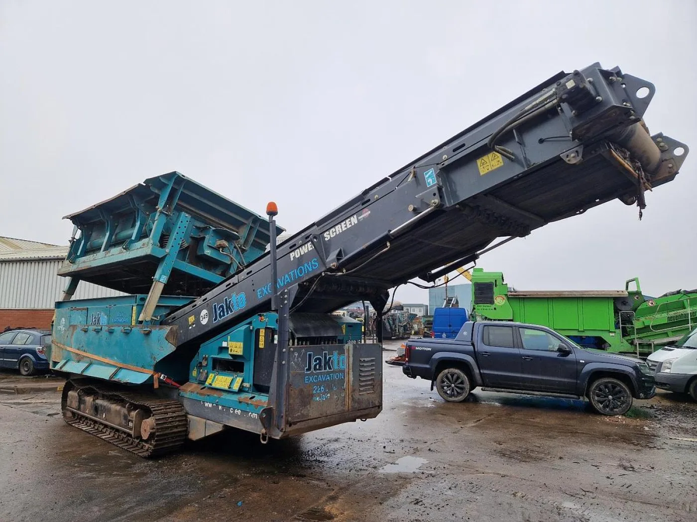 2017 Powerscreen Powertrack 750 Tracked Scalping Screen Screener - 8