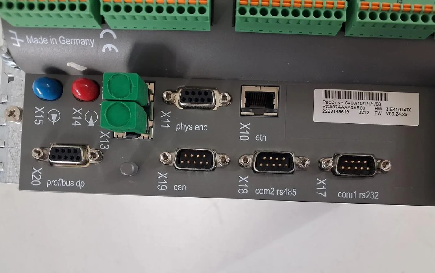 Schneider Electric PacDrive C400 Controller C400/60 VCA07AAAA0AA00 - 8