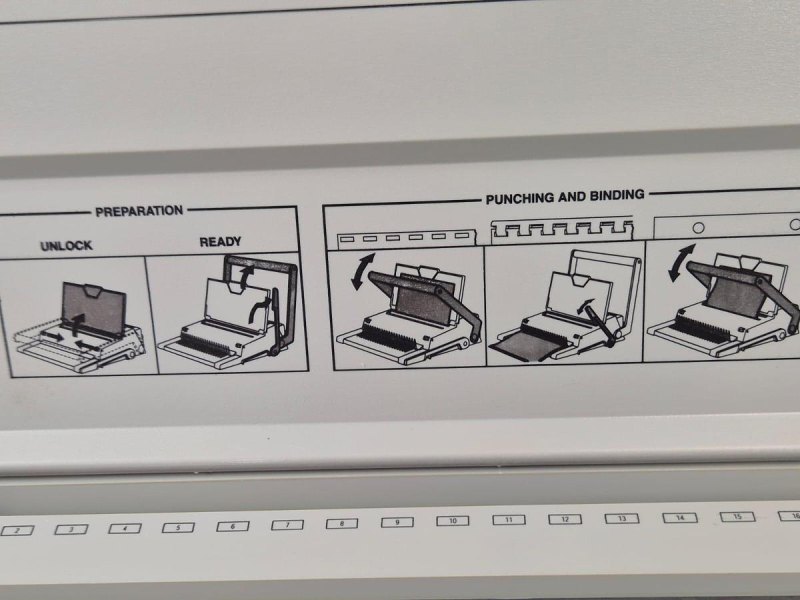 IBICO Ibimaster 300 Multifunctional Comb Binding Machine