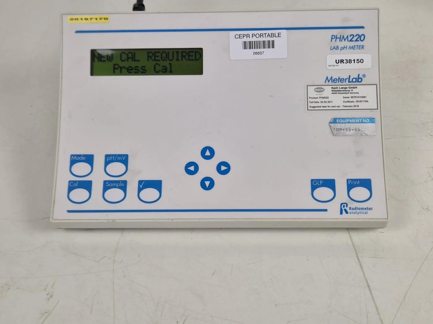 Radiometer Analytical MeterLab PHM220 Lab PH Meter - 5