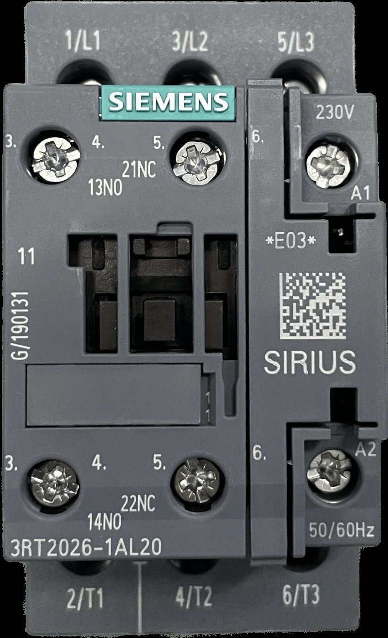 Siemens Leistungsschütz 3RT2026-1AL20