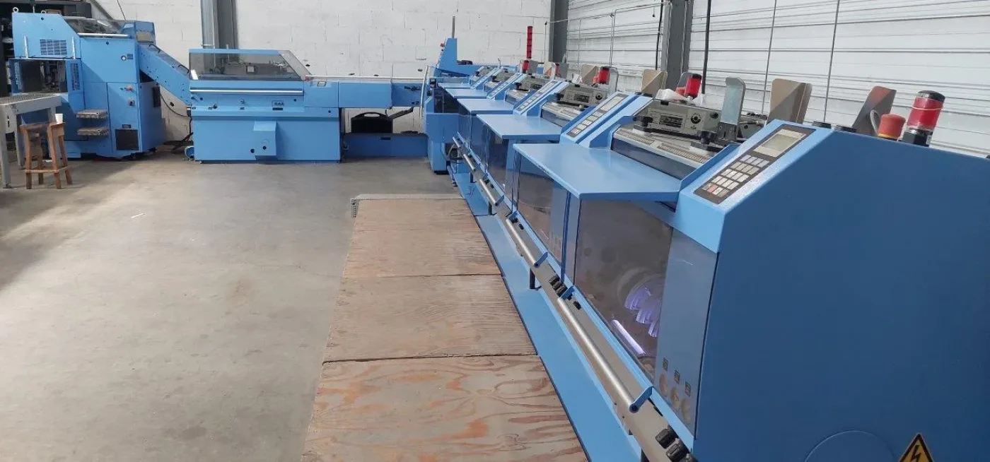 Muller Martini Primera E130 saddle stitcher - 2