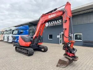 Kubota KX080-4 Rototilt RS30 + Sortier/Greifmodul