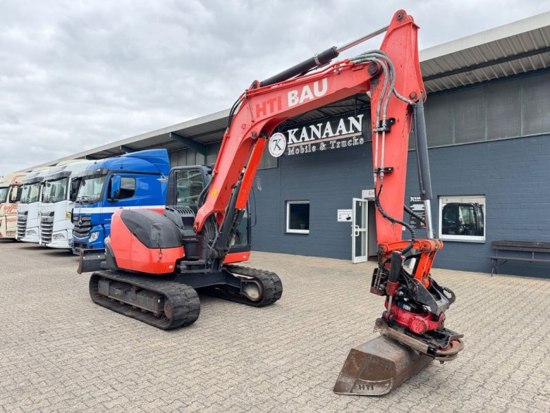 Kubota KX080-4 Rototilt RS30 + Sortier/Greifmodul