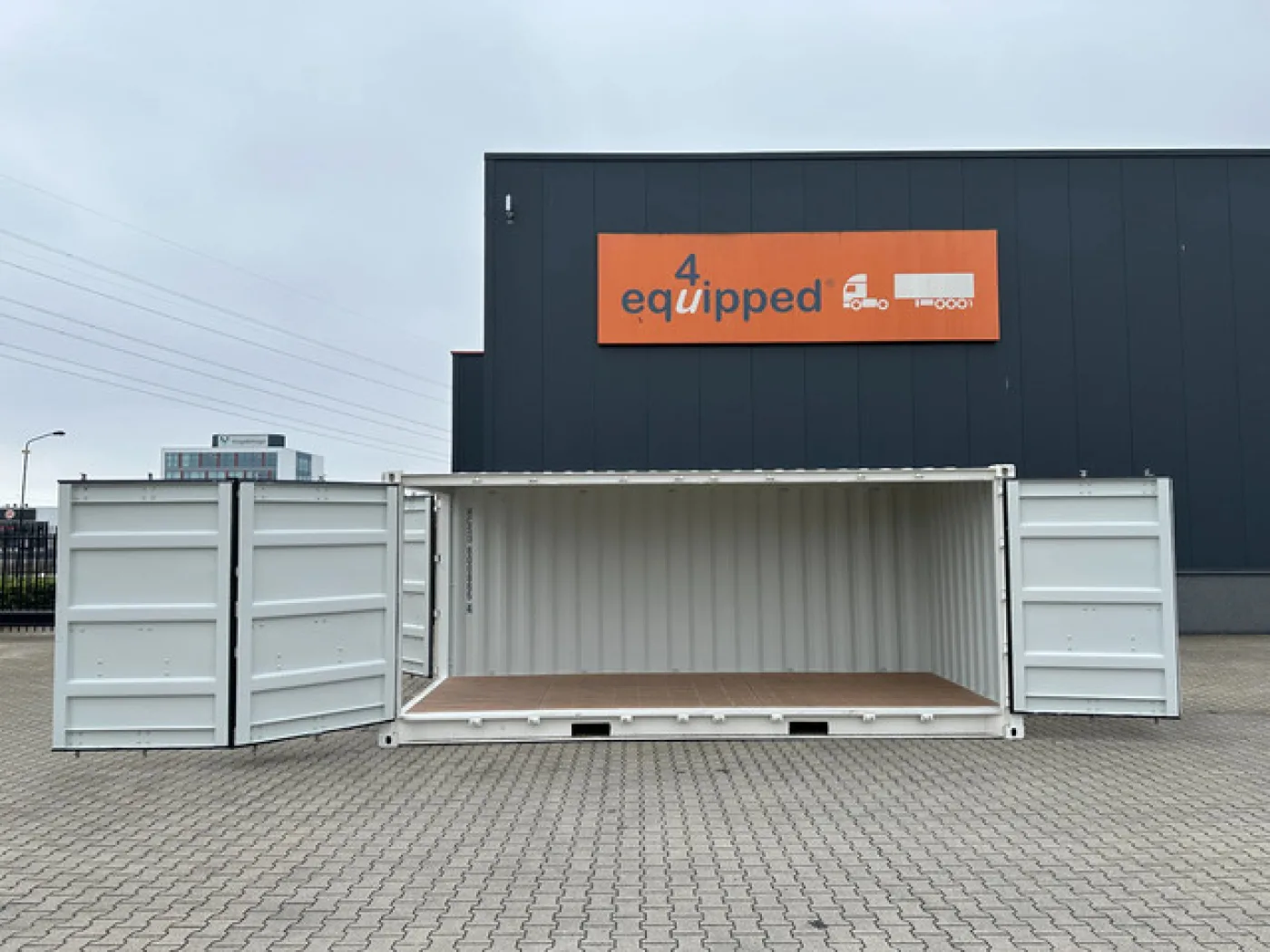 NEW (ONE-WAY) 20FT OPEN-SIDE CONTAINER - 4