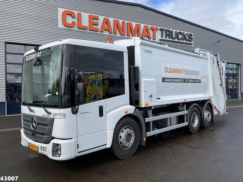 Mercedes-Benz Econic 2630 Euro 6 Terberg RosRoca 21m³ Welvaarts weegsysteem
