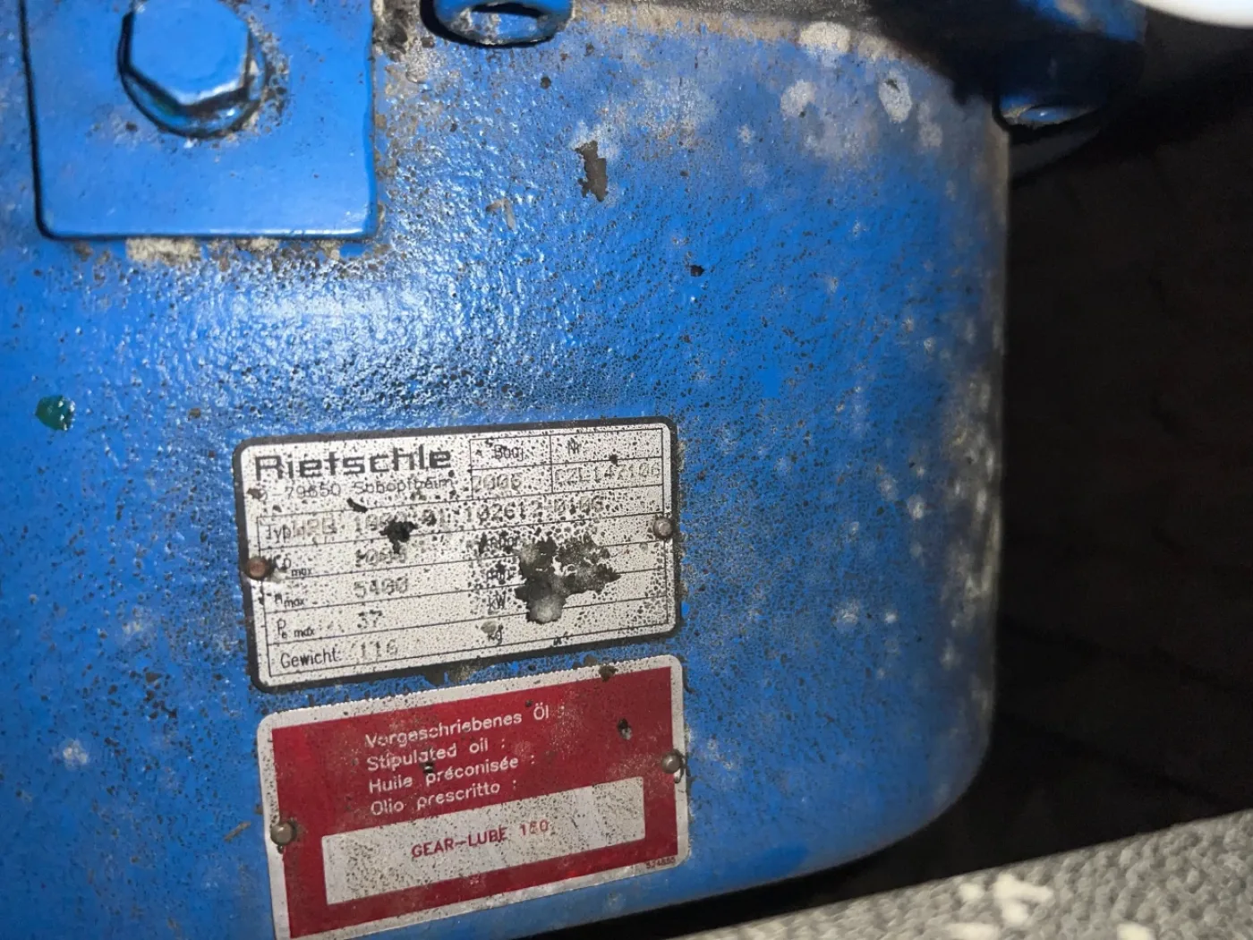RIETSCHLE HPB-1000 BLOWER - 1