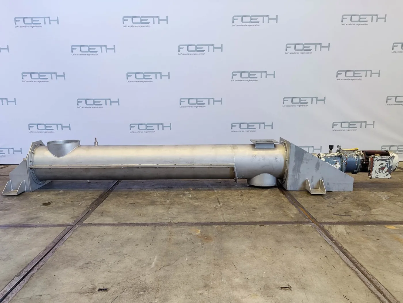 2870mm length - Horizontal screw conveyor - 7