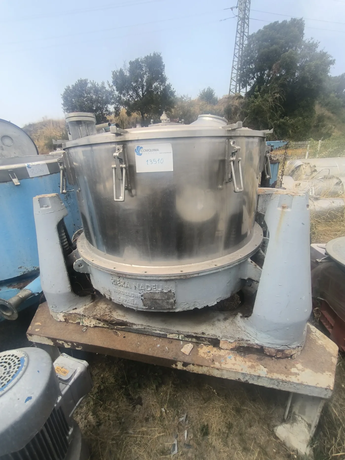 RIERA NADEU 200F-1000 STAINLESS STEEL 316 CENTRIFUGE 250 KG - 2