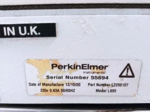 SPETTROMETRO A FLUORESCENZA – PERKIN ELMER – MOD. LS 55