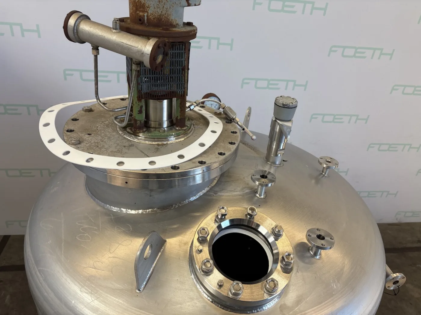 Ziemann 2500 Ltr - Stainless Steel Reactor - 5