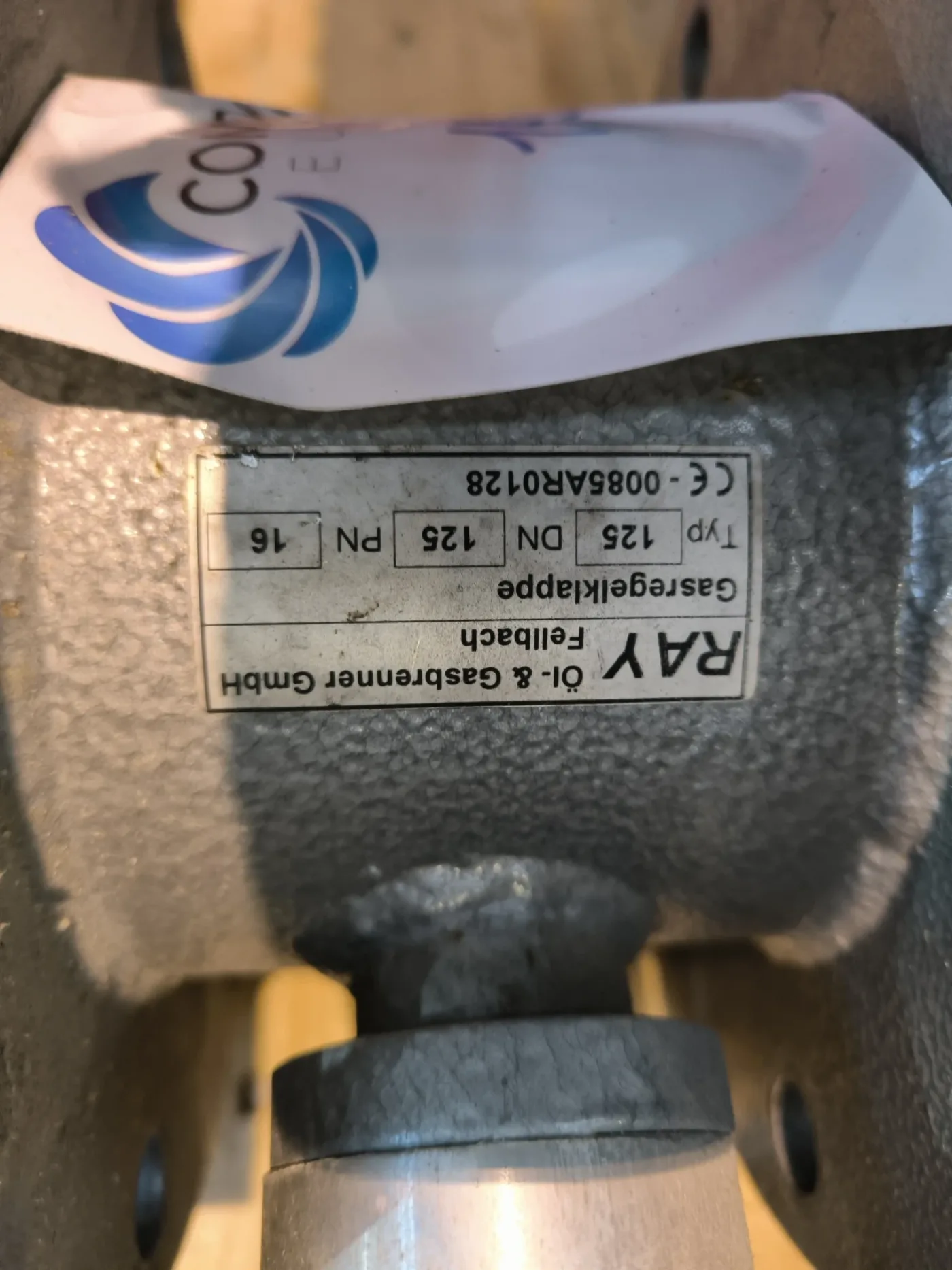 BUTTERFLY VALVE RAY TYP R6 - 5
