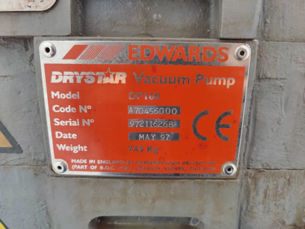 Edwards Drystar DP160 - Vacuum pump